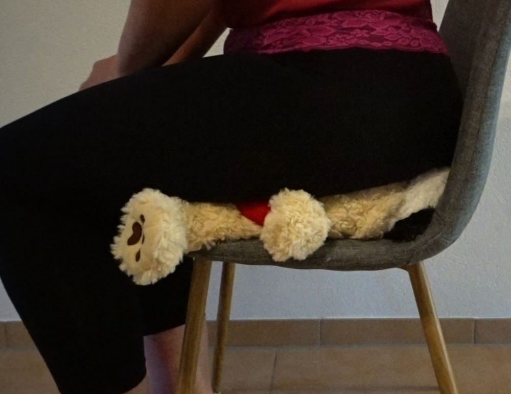 Bild 1 von Double buttcrush Teddy in leggins and slip
