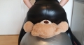 Bild 1 von Buttcrush big Teddy on Bouncingball in leather leggings