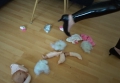Bild 5 von Facesitting, slaping and destroying doll in latex